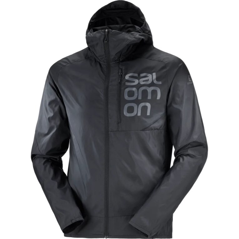 Salomon Bonatti Cross Men's Windbreaker Black | CA 60N13
